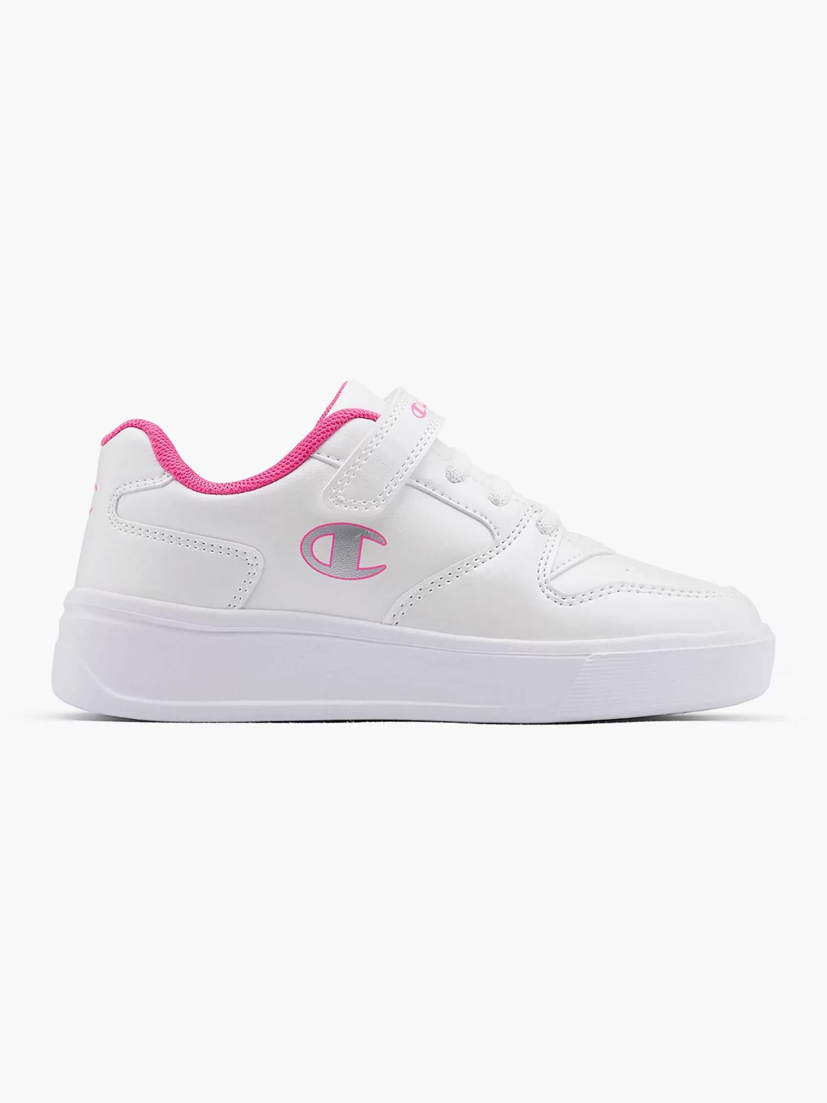 Kinderen Champion Babyschoenen-Witte Sneaker Deuce G Ps Low Cut