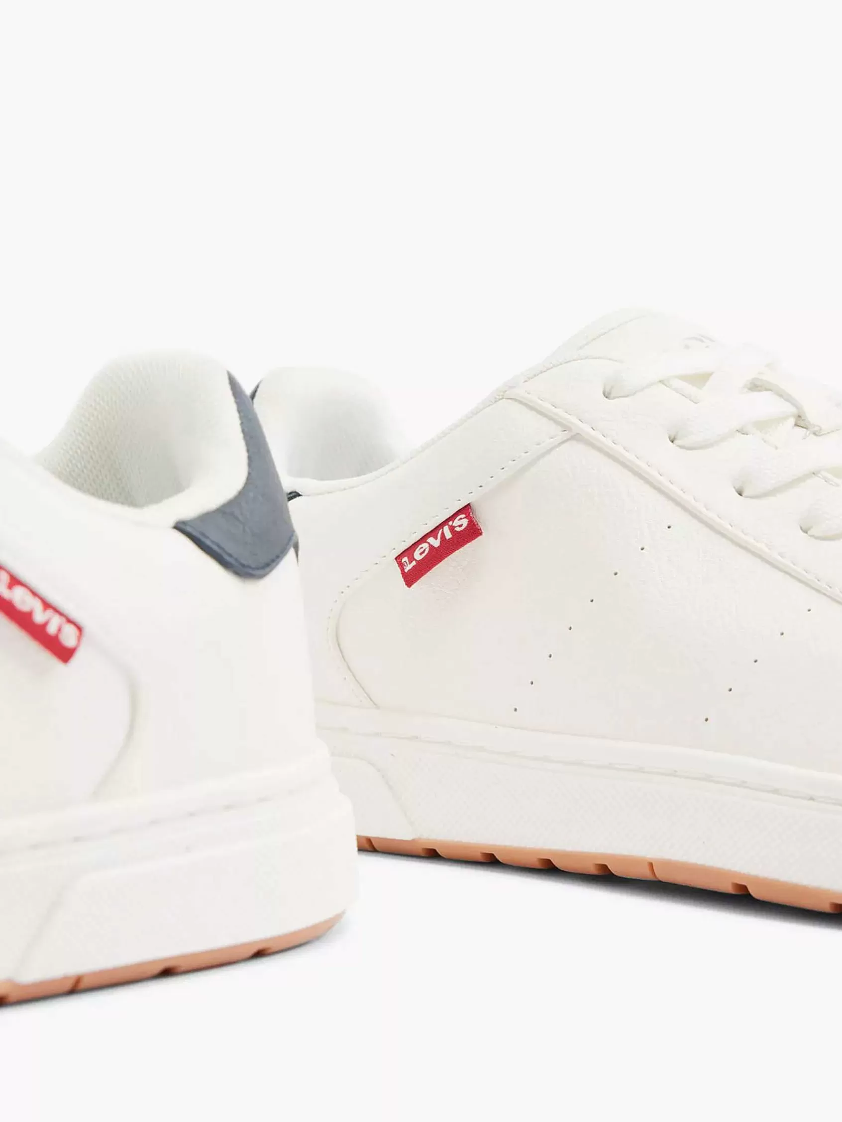 Heren Levis Sneakers-Witte Sneaker Piper