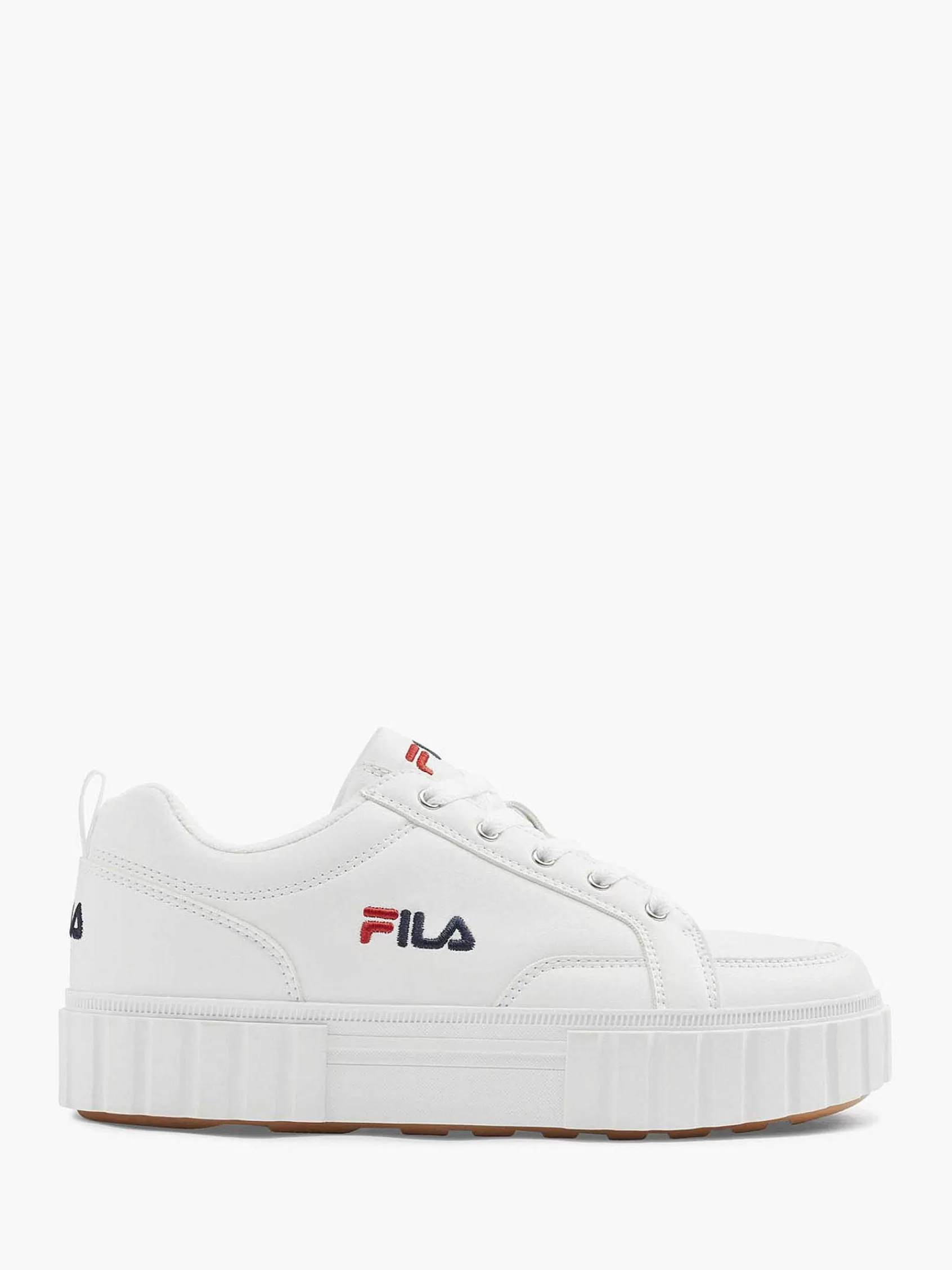 Dames FILA Sneakers-Witte Sneaker Platform