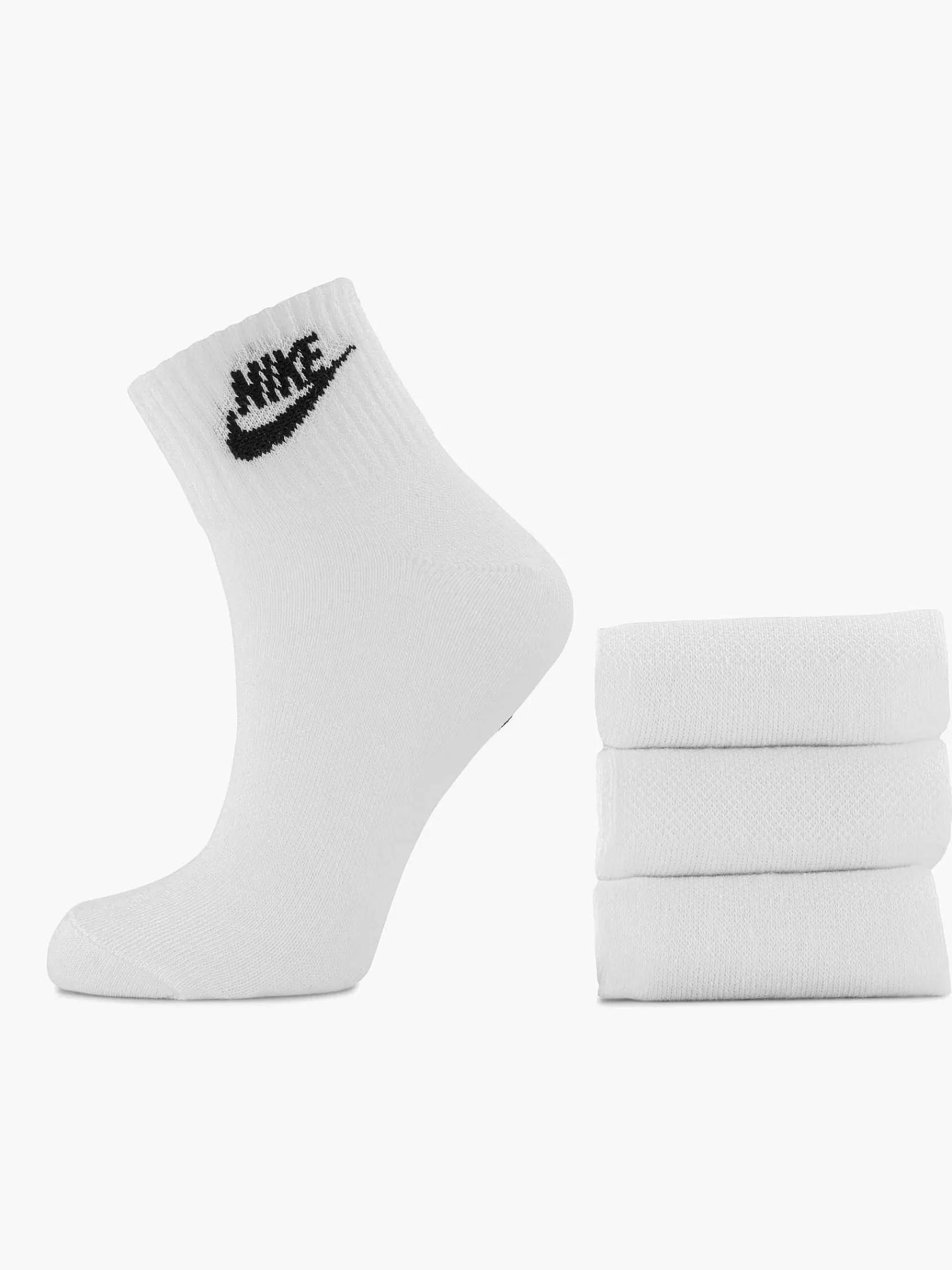 Heren Nike Sokken-Witte U Nk Nsw Everyday Essential An