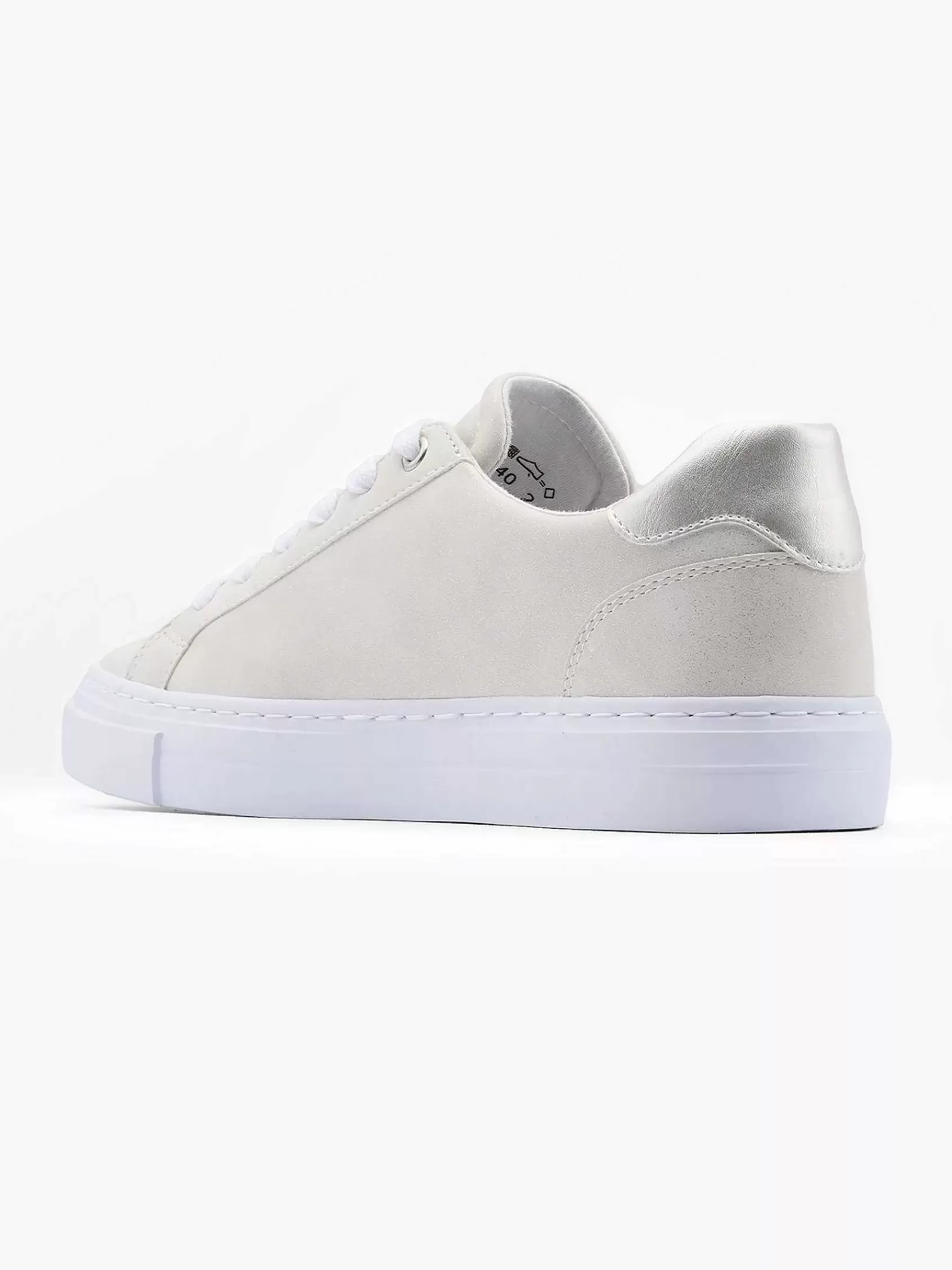 Dames Graceland Sneakers-Zilveren Sneaker