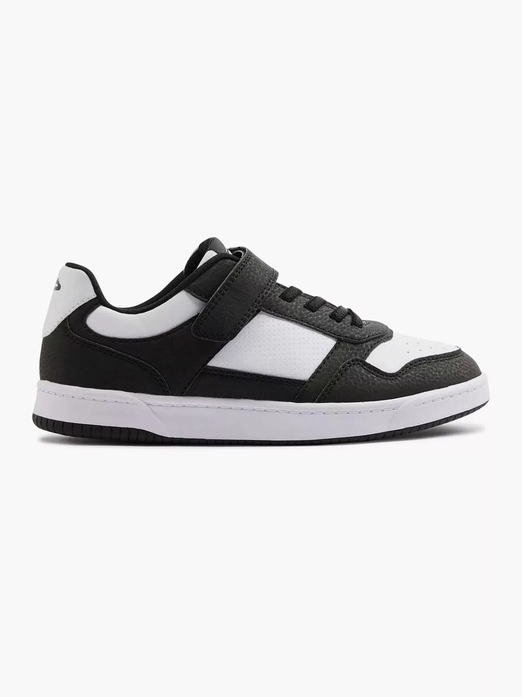 Kinderen Vty Babyschoenen-Zwart/ Witte Sneaker