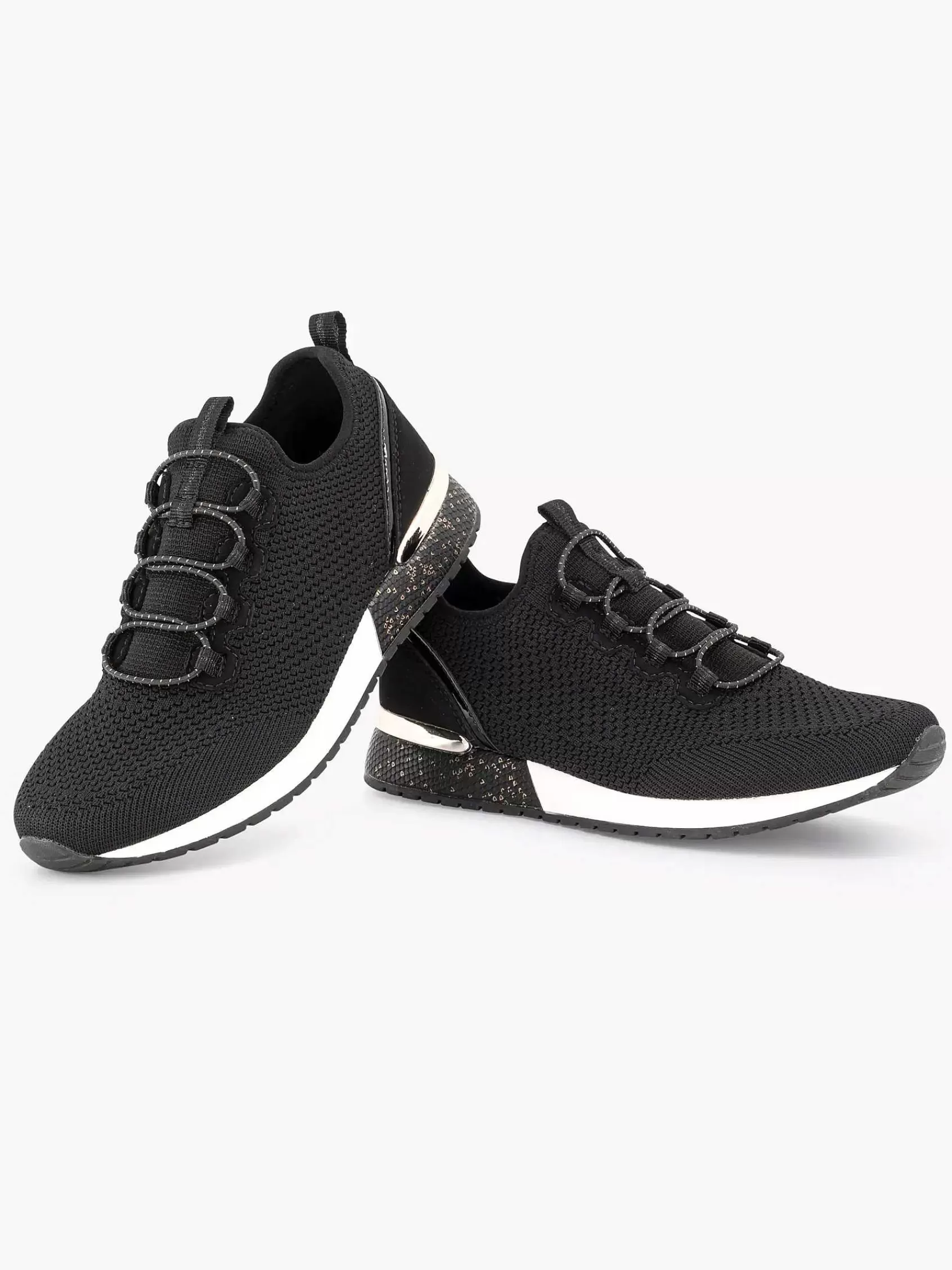 Dames Graceland Sneakers-Zwarte Instapper