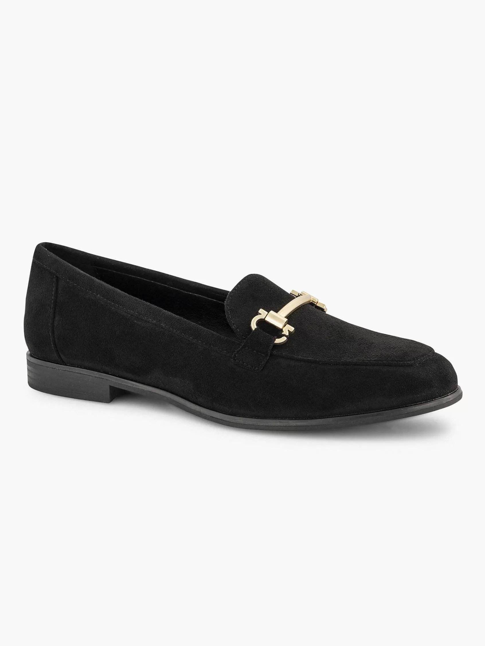 Dames Graceland Instappers-Zwarte Loafer