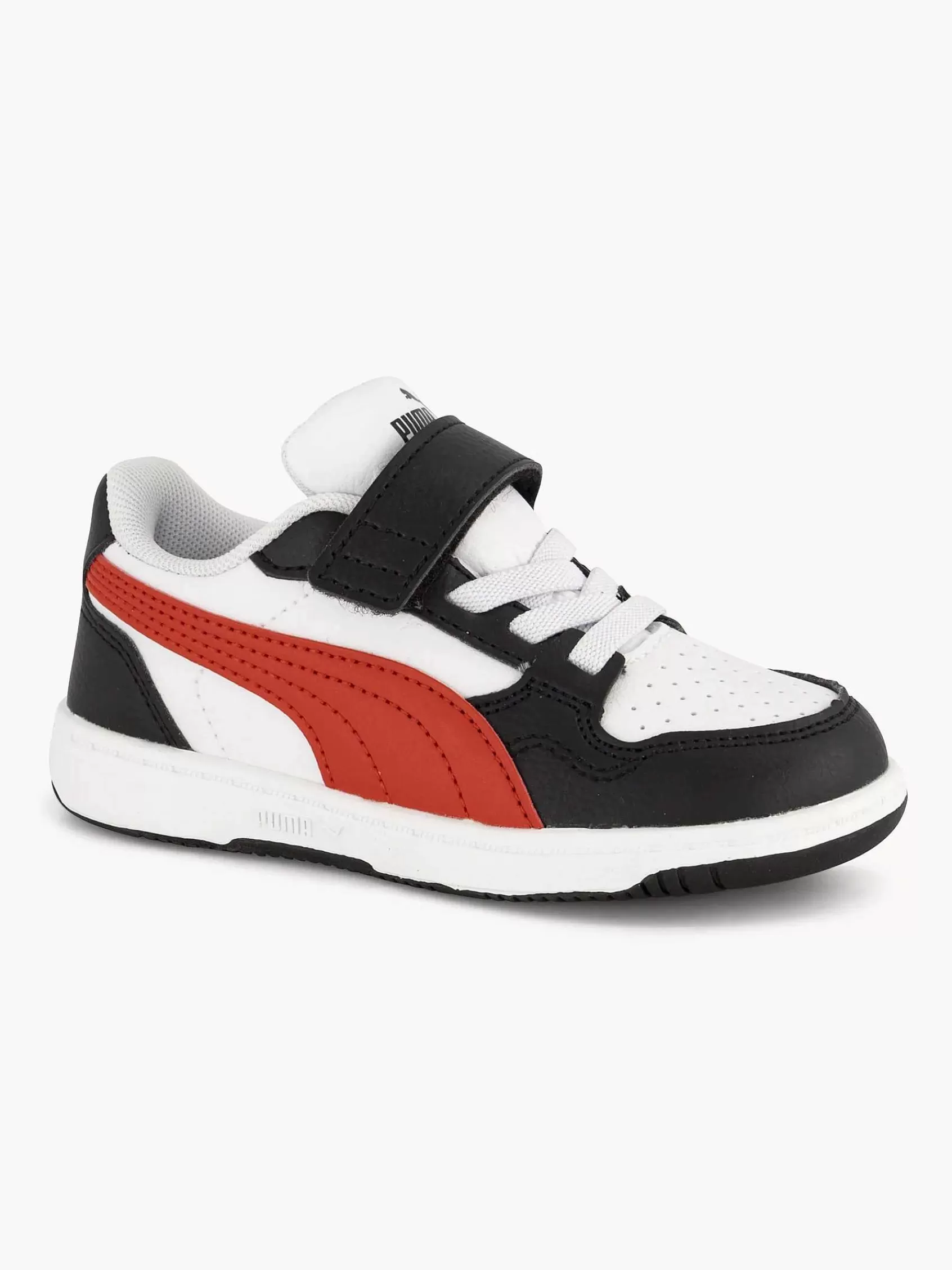 Kinderen Puma Babyschoenen-Zwarte Reb-L Sneaker