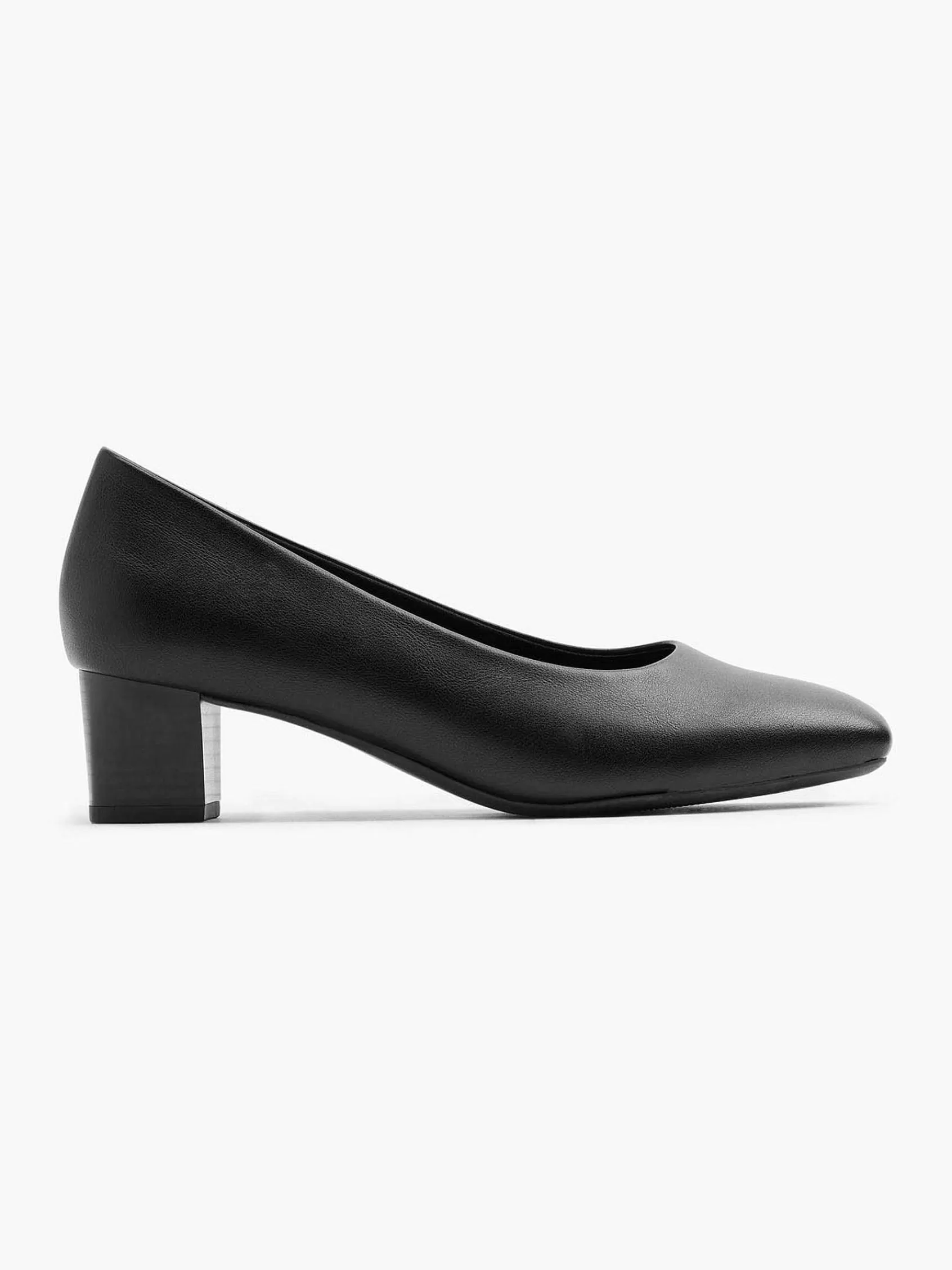 Dames Easy Street Comfort Schoenen-Zwarte Pump