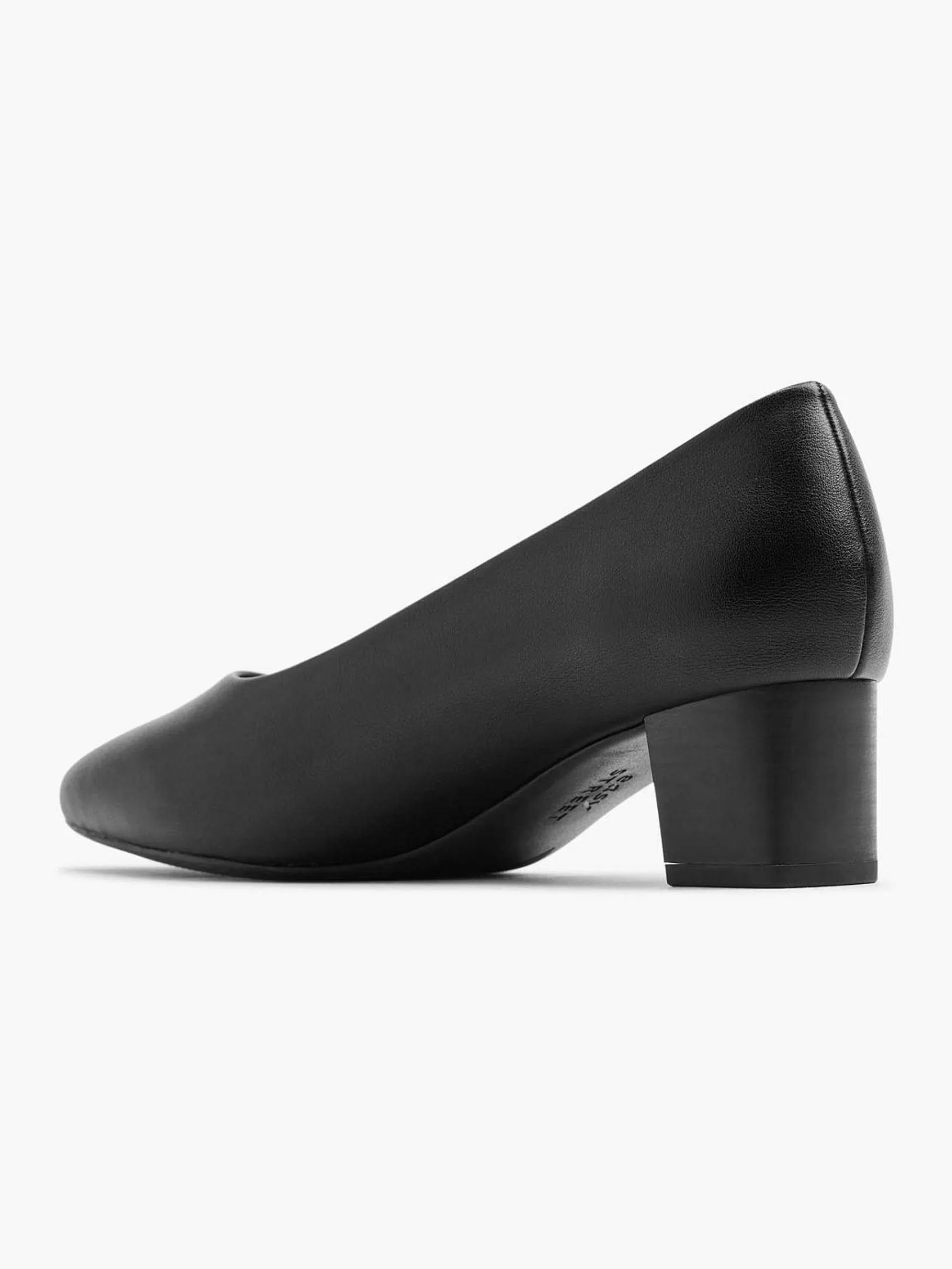 Dames Easy Street Comfort Schoenen-Zwarte Pump