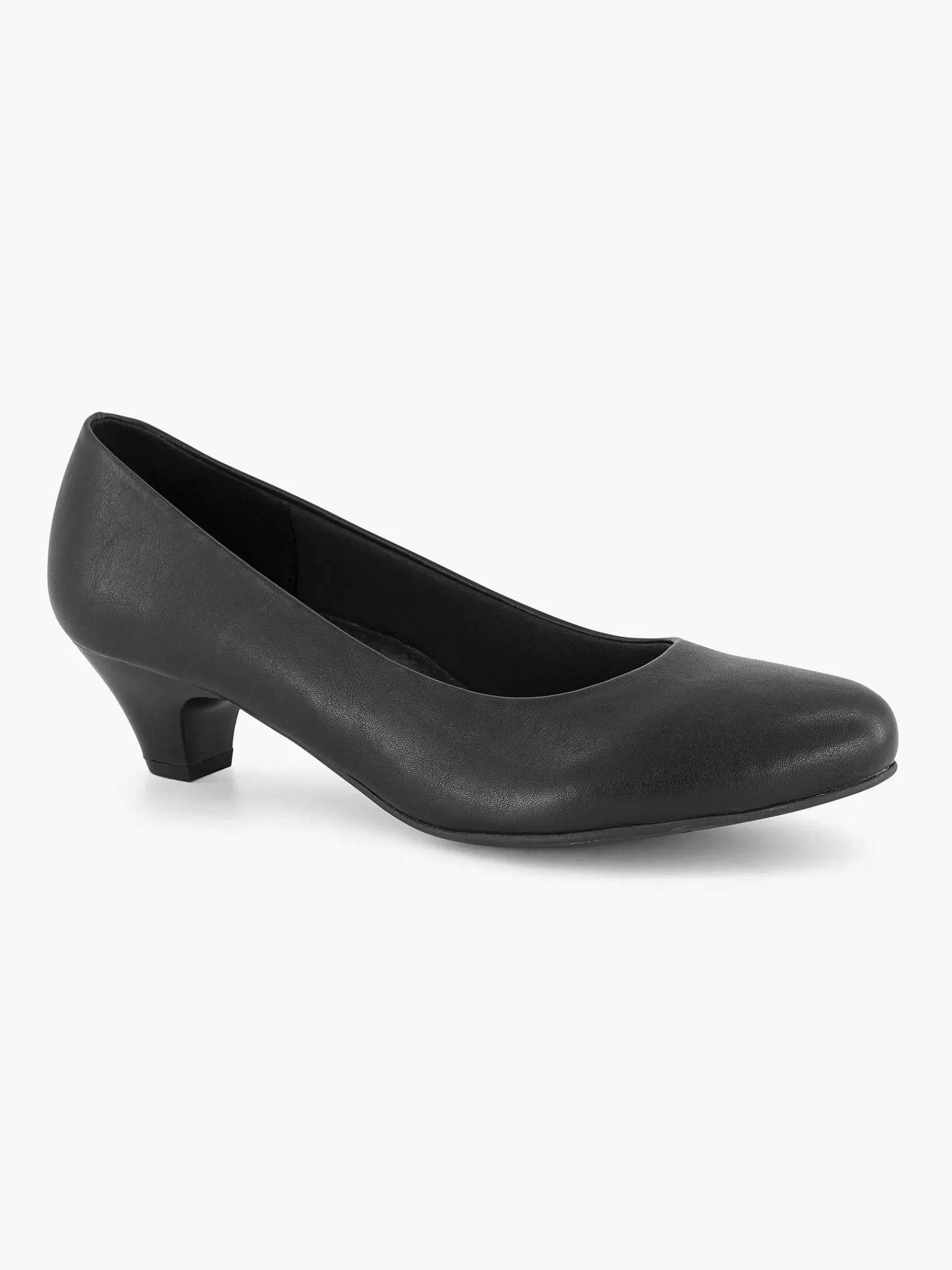 Dames Easy Street Comfort Schoenen-Zwarte Pump