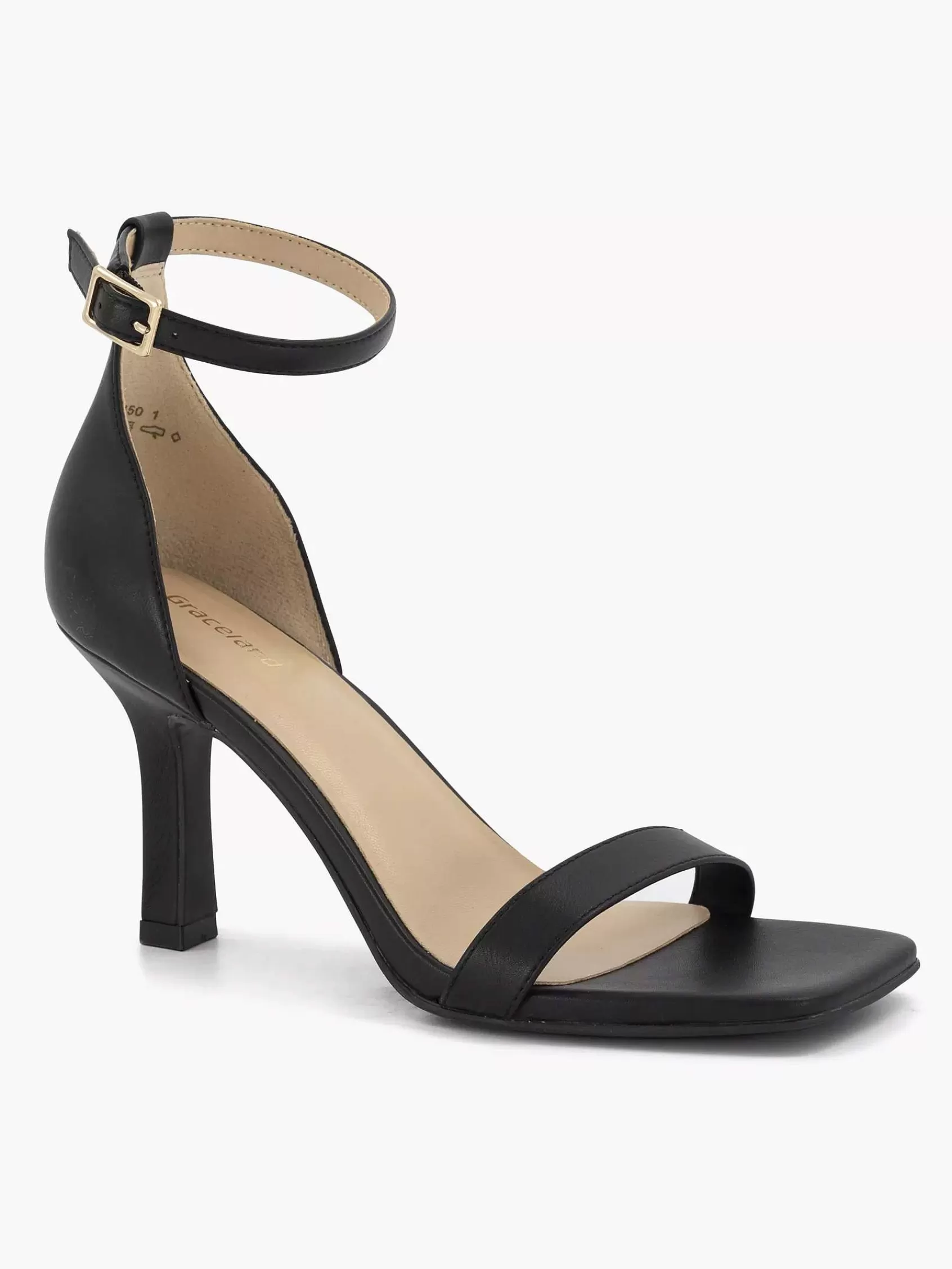 Dames Graceland Pumps-Zwarte Sandalette