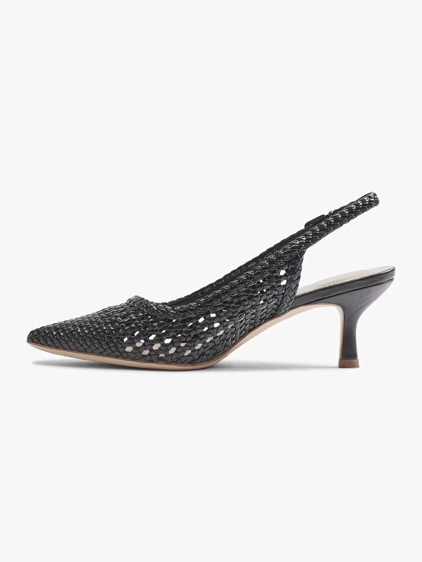 Dames Graceland Pumps-Zwarte Slingback Pump