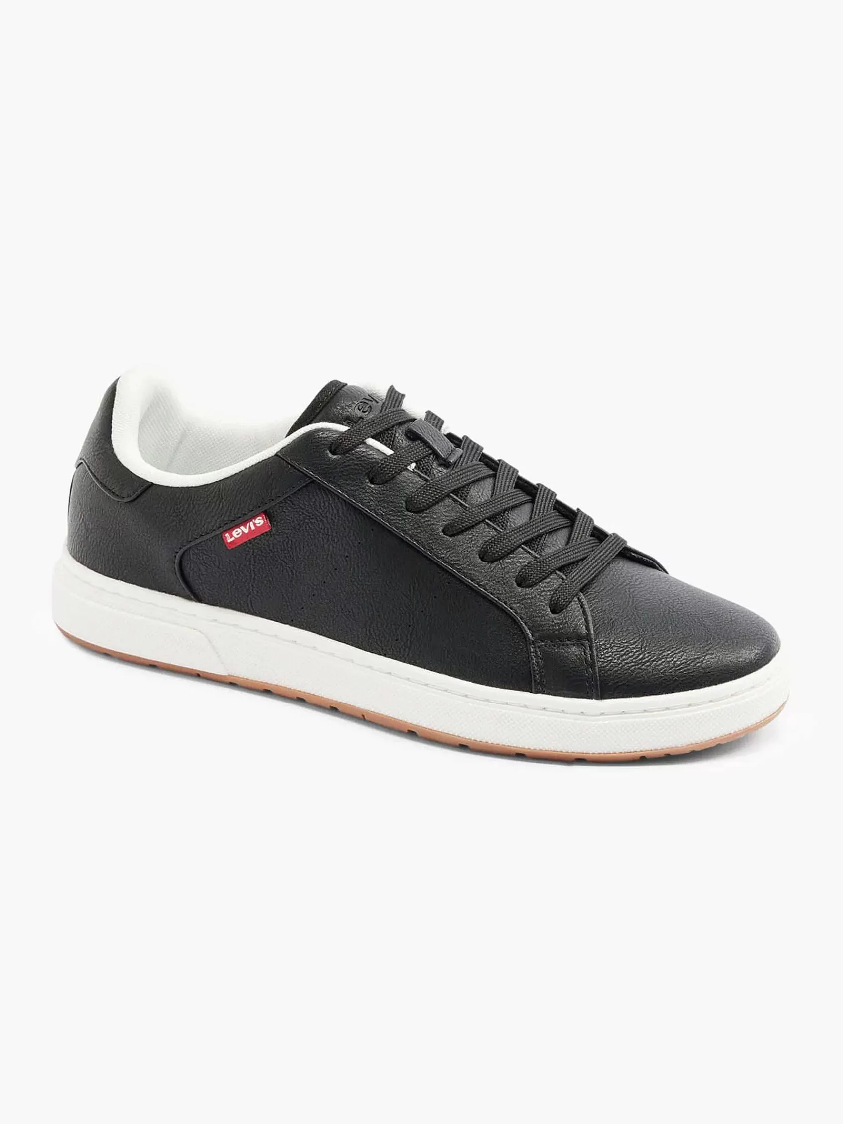 Heren Levis Sneakers-Zwarte Sneaker Piper